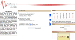 Desktop Screenshot of cursos.vibrotechnology.org
