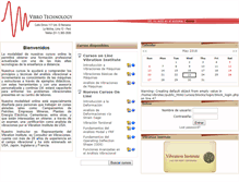 Tablet Screenshot of cursos.vibrotechnology.org